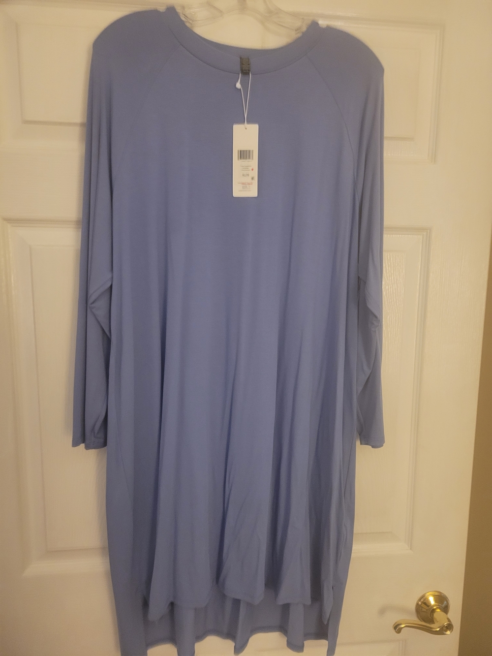 Eileen Fisher Lavender Crewneck Dress
